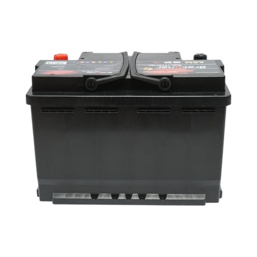 Baterie auto AGM start-stop 12V, 70Ah, 760A la pornire 275x175x195mm Breckner Germany - Img 2