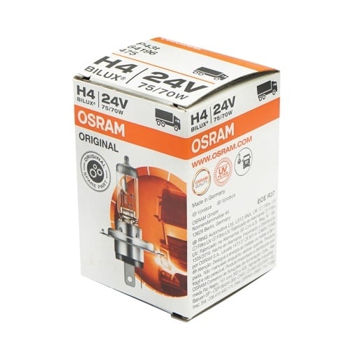 Bec halogen (Osram) H4 24V 75/70W BILUX P43T - Img 5