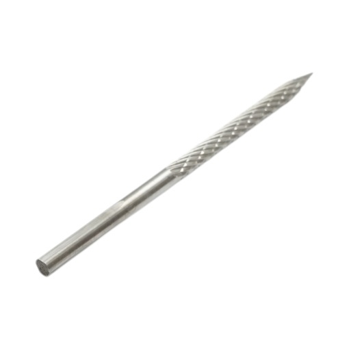 Burghiu cutter calibrare orificii petice anvelope tip ciuperca 3x58mm otel tungsten 94-003 Breckner Germany - Img 4