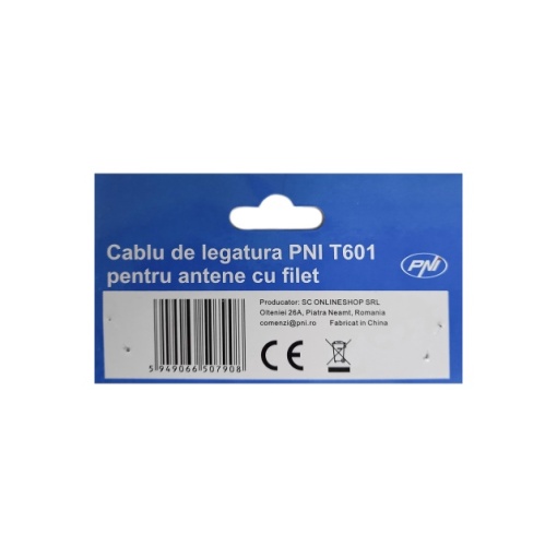 Cablu de legatura PNI T601 pentru antene cu filet include mufa PL259 lungime 4m - Img 4