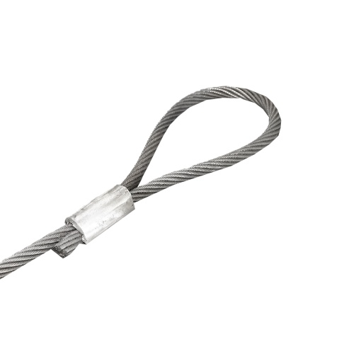 Cablu sufa troliu ciochinar otel 24mm x 4m cu ochiuri pentru tractare/ridicare - Img 3