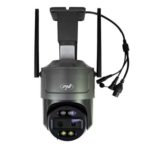 Camera supraveghere video PNI House IP578 cu Wi-Fi, PTZ, dual lens 8MP + 8MP, zoom optic 10X - Img 8