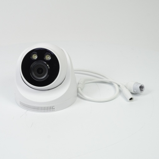 Camera supraveghere video PNI IP505JS POE, 5MP, dome, 2.8mm, pentru exterior, alb - Img 2
