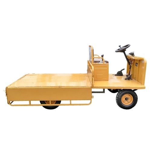 Carucior platforma electrica transport marfa cu bancheta 800W, 48V, 2.5x1.25m sarcina maxima 800Kg THOR - Img 5