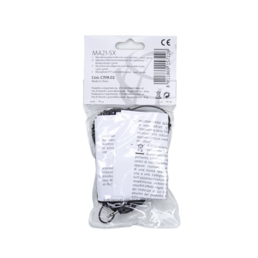 Casca cu microfon Midland MA21-SX cu 1 pin 2.5mm, buton PTT, pentru statii radio - Img 3
