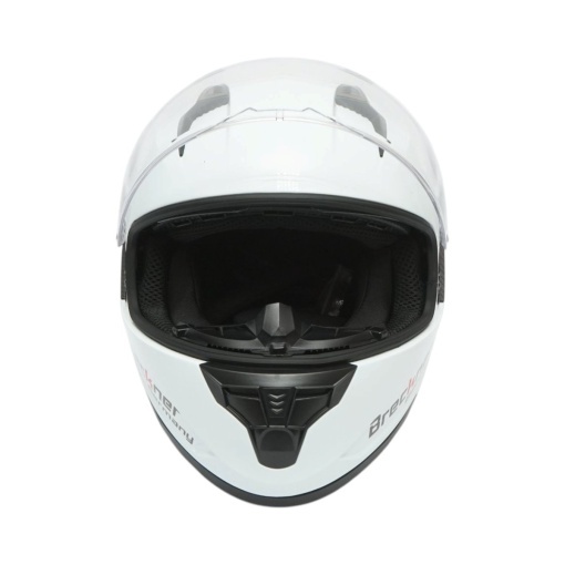Casca moto integrala alba cu viziera transparenta si ochelari de soare, marimea L Arcane White Breckner Germany - Img 10