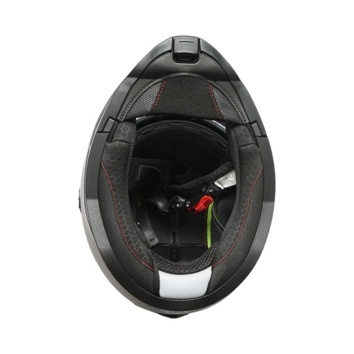 Casca motocross integrala negru mat cu viziera transparenta si ochelari de soare, marimea XL Lion Matt Black Breckner Germany - Img 11