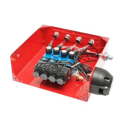 Caseta de electroventile pentru troliu 12V 2 inchis/2 deschis Tractor Forestier - Img 2