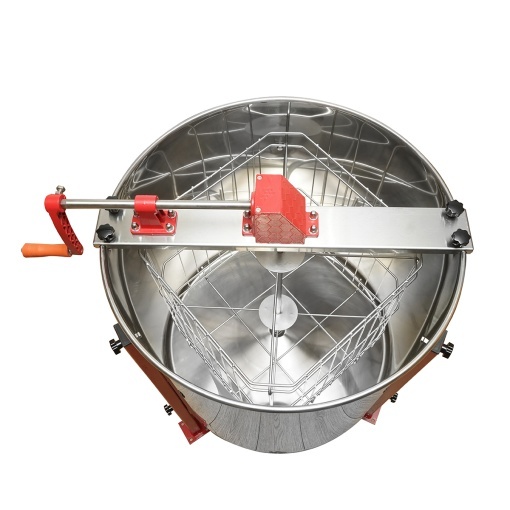 Centrifuga manuala apicola, extractor miere din inox cu 4 rame - Img 6