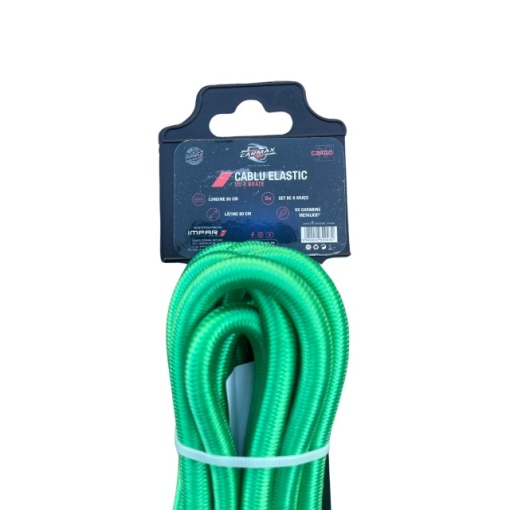 CHINGA ELASTICA 8MMX80CM 8BRATE CU CARABINE CARMAX - Img 2