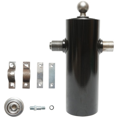 Cilindru hidraulic basculare remorca 6 Tone cu 5 trepte cursa 1370mm Breckner Germany - Img 2
