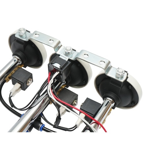 Claxon 3 trompete 24V pentru compresor de aer - Img 6