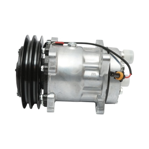 Compresor clima A/C pentru Deutz-Fahr cod OEM 04411400, 04437338, 1324240 Breckner Germany - Img 2