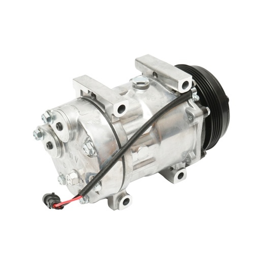 Compresor clima A/C pentru New Holland, Case IH, Steyr cod OEM 87709785, 87802912 Breckner Germany - Img 2