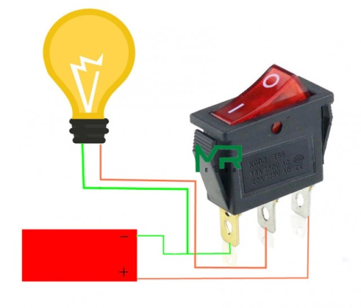 Comutator simplu 15A 250V - Img 2