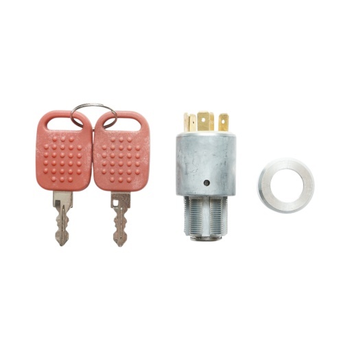 Contact pornire cu 2 chei Deutz-Fahr 5 pini cod OEM 0.015.0485.4, 001504854 - Img 2