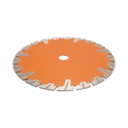 Disc diamantat turbo segmentat 230x22.23mm, segment 8mm pentru BCA, caramida, sapa, beton armat Breckner Germany - Img 4