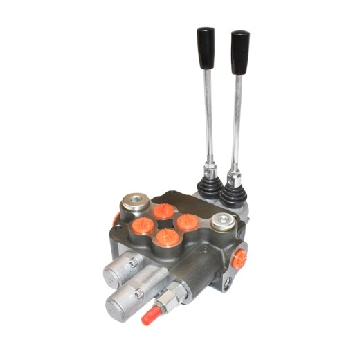 Distribuitor hidraulic cu 2 manete 1 flotant 80L/min. - Img 2