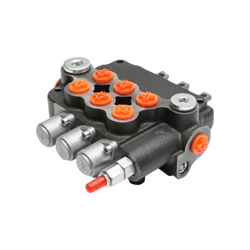 Distribuitor hidraulic cu 3 manete, lungime cablu 2m presiune 250 bar debit 80L/min Breckner Germany - Img 6