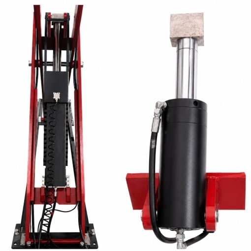 Elevator auto tip foarfeca dublu 220V, 2.2kW, capacitate ridicare 4000kg, inaltime ridicare 330-1850mm - Img 4