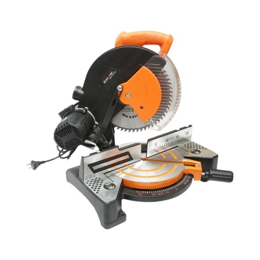 Fierastrau circular stationar profesional 1800W, 220V, disc 255mm 60T, taiere inclinata 45°, 5500 r/min, sac colectare Breckner Germany - Img 7