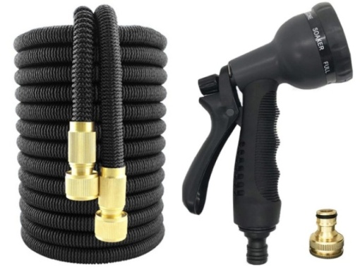 Furtun de grădină, extensibil, 15-45 m, cu pistol - Img 4