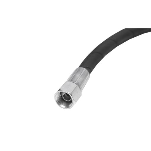 Furtun presiune 2SN DN10 sertizat cu capete fixate hidraulic L=2000mm M20 - Img 3