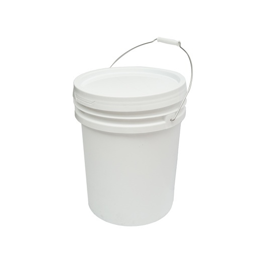 Galeata rotunda din plastic 20L cu capac pentru miere de albine - Img 3