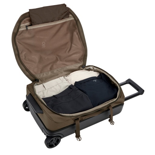 Geanta voiaj Thule Chasm Wheeled Carry-On Duffel 40L, Deep Khaki - Img 5