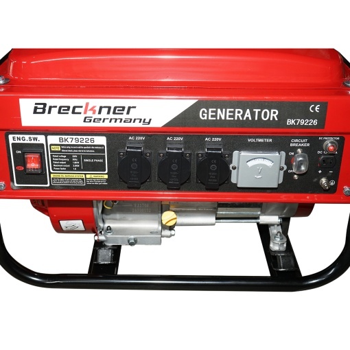 Generator electric 1.8kW/220V, motor pe benzina 7.5CP, pornire sfoara Breckner Germany - Img 5