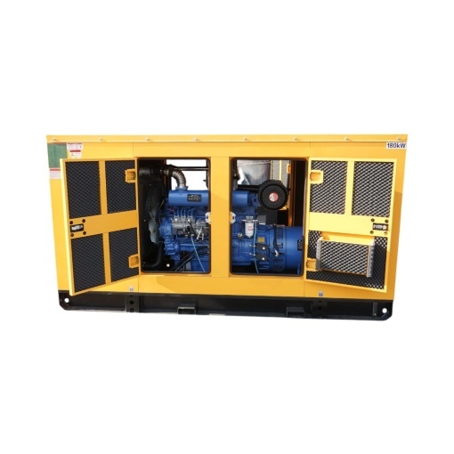Generator electric trifazat insonorizat 200KVA, 230/400V, motor diesel Ricardo 176kW R6110ZLD Breckner Germany - Img 3