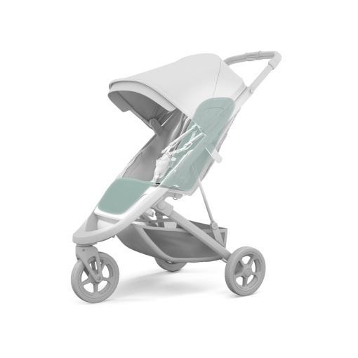 Husa Thule Summer Alaska Blue pentru scaun carucior copii - Img 3