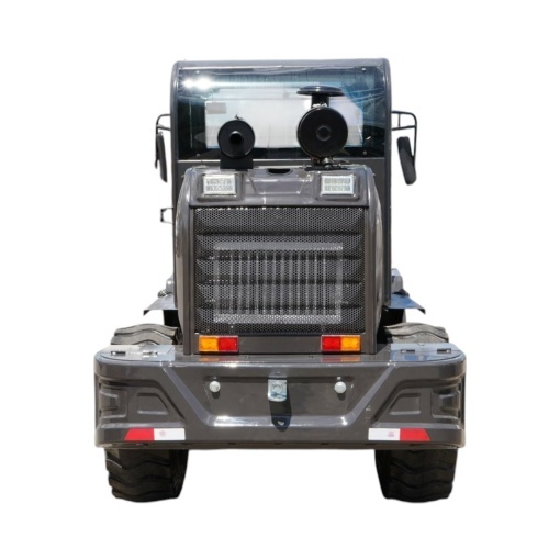 Incarcator frontal articulat WOLA 1T, 4x4, motor diesel 57CP, cupa cu gheara 0.8 m³ THOR - Img 5