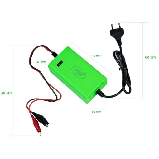 Incarcator si redresor PNI M200 pentru acumulatori Gel si moto max. 20Ah sau pentru acumulatori camere de vanatoare 400C PRO 350C - Img 12