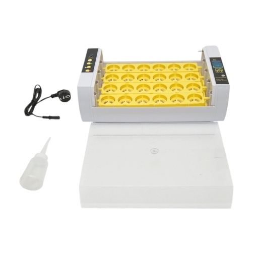 Incubator automat 24 oua 60W, 220V cu rotire automata, control temperatura, umiditate, afisaj digital - Img 2
