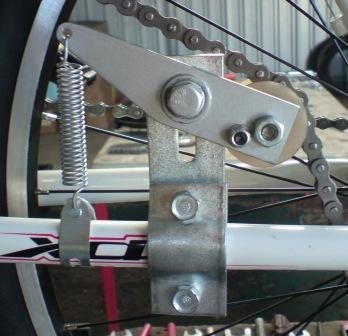 Intinzator lant bicicleta cu motor (cu arc) - Img 2