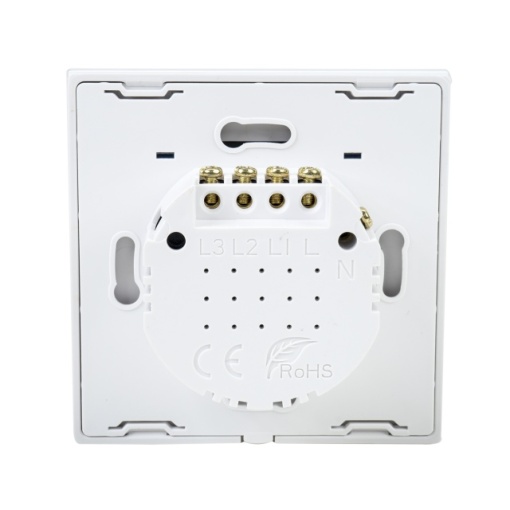 Intrerupator inteligent triplu cu touch PNI SafeHome PT303 WiFi, 10A, comanda prin internet, aplicatie de mobil Tuya Smart, integrare in scenarii si automatizari smart cu alte produse compatibile Tuya - Img 4