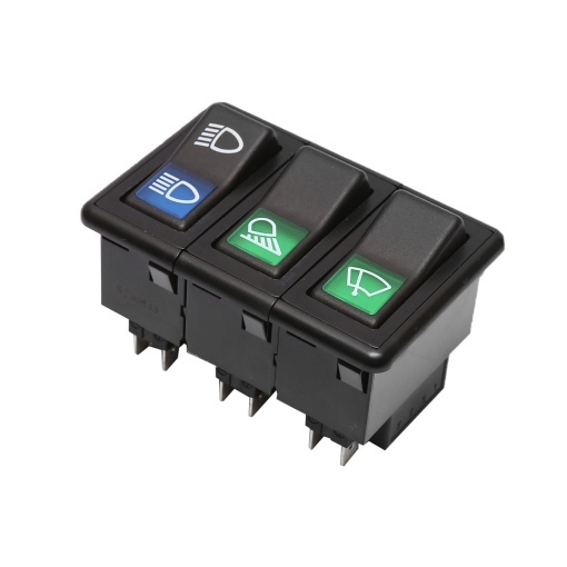 Intrerupator triplu lumini faza pentru John Deere SJ30833 - Img 2