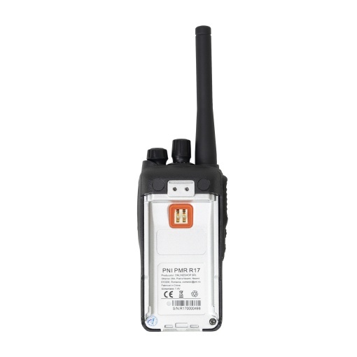 Kit 2 statii radio portabile PNI PMR R17 446MHz, 0.5W, 16 canale PMR si tonuri 50 CTCSS si 104 DCS, programabila, Li-Ion 2200 mAh, IP68 - Img 6