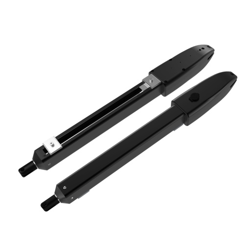 Kit automatizare porti batante PNI MAB600 cu 2 motoare, lampa, fotocelule, telecomenzi si panou de control, lungime poarta 2 x 3m max, greutate porti max. 600 Kg, cu limitator de cursa - Img 9