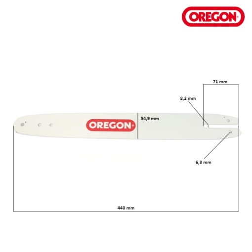 Lama drujba Oregon 27.5 dinti - pas 3/8 - 40cm - 1.3mm - Img 2