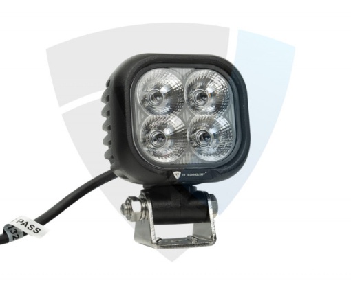 Lampa de lucru, 4LED OSRAM, 40W, patrata, focalizata - Img 4