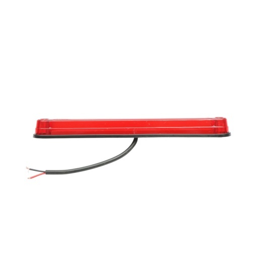 Lampa gabarit laterala LED NEON 12-24V rosie slim 235x26.5x21mm Breckner Germany - Img 4