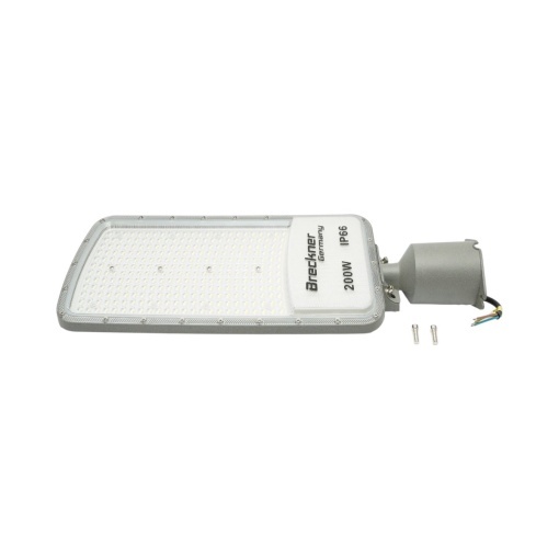 Lampa iluminat stradal LED 200W, 100-265V, 6500K, 22000lm cu prindere pe stalp 590x200x25mm IP66 Breckner Germany - Img 4