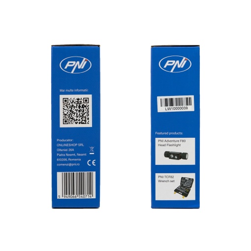Lampa LED de lucru PNI LW10 10W, portabila, reincarcabila, cu acumulator 2 x 18650 4000mAh, 6500K, IP54, 700 lm, 2 niveluri luminozitate - Img 11
