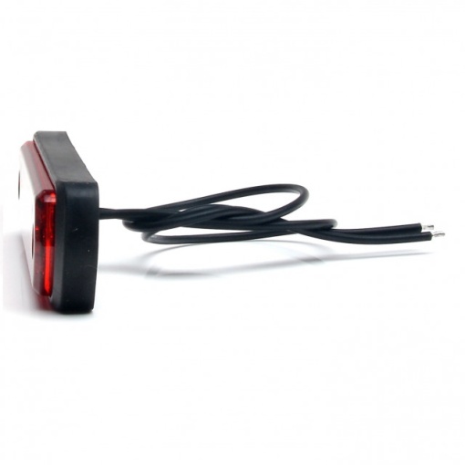 Lampa led dreptunghiulara rosie WAS 30x108.60 mm - Img 3