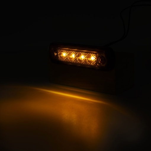 Lampa pozitie ovala galbena Graphite - Img 2
