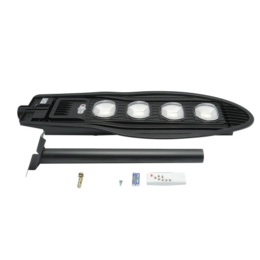 Lampa solara LED 200W pentru iluminat stradal cu panou solar si senzor de miscare Breckner Germany - Img 7