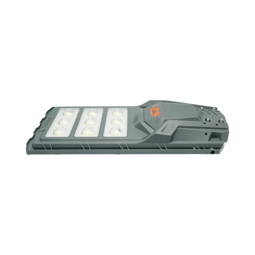 Lampa solara LED iluminat stradal 300W cu panou solar 20W, baterie LiFePO4 15000mAh, senzor miscare, telecomanda, prindere stalp IP65 Breckner Germany - Img 7