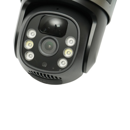 Lampa solara LED iluminat stradal 800W cu camera supraveghere duala 6MP Wi-Fi, panou solar 40W, baterie LiFePO4 30000mAh, PTZ 360, night vision, detectie PIR Ai, aplicatie V380 Pro - Img 15